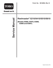 Toro 03670 Service Manual