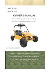 Massimo 125GKM-2 Owner's Manual