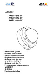 Axis P3278-LV Installation Manual