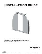 Ranger design 3064-DH Installation Manual