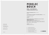 Bosch BRC3300 Original Operating Instructions