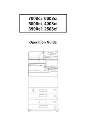 Triumph Adler 2508i Operation Manual