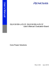 Renesas ISL91301BII-L-EV1Z User Manual