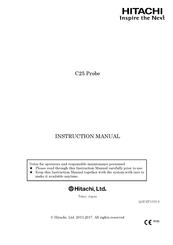 Hitachi C25 Instruction Manual