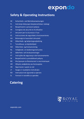 Royal Catering RCBM GN1/1 2 Safety & Operating Instructions Manual