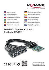 DeLOCK 90411 User Manual