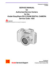 Kodak EasyShare Z612 Service Manual