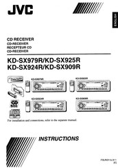 JVC KD-SX979R Instructions Manual