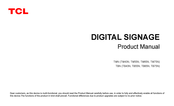 TCL TM75N Product Manual