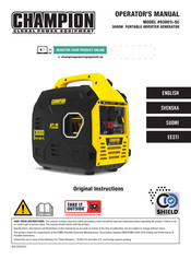 Champion Global Power Equipment 93001i-SC Operator's Manual
