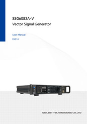 SIGLENT TECHNOLOGIES SSG6000A-V Series User Manual