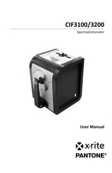 X-Rite PANTONE CIF3200 User Manual