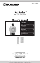Hayward Pro S210T Owner's Manual