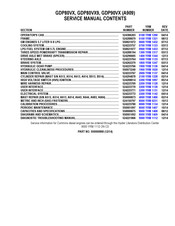 Yale GDP80VX9 Service Manual