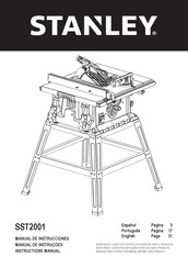 Stanley SST2001 Instruction Manual