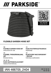 Parkside GS-15454 Instructions For Use Manual