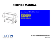 Epson SC-P6000 Series Service Manual
