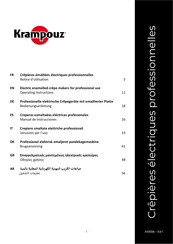 Krampouz CSRE4 Operating Instructions Manual