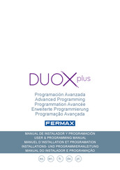 Fermax 70358 User Programming Manual