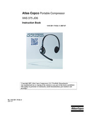 Atlas Copco XAS 375 JD Instruction Book