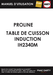 Proline IH2340M Manual