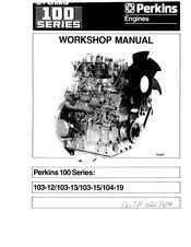 Perkins 104-19 Workshop Manual