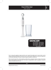 Sencor SHB 3322GR User Manual