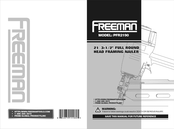 Freeman PFR2190 Manual