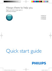 Philips HTB5520G/12 Quick Start Manual