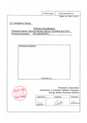 Panasonic BK-3HGAE/BF1 Manual