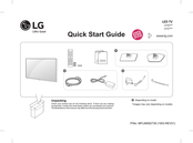 LG 22LF458A-TJ Quick Start Manual