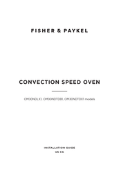 Fisher & Paykel OM30NDTDB1 Installation Manual