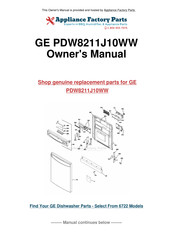 GE Profile PDW9200 Series Owner's Manual