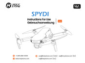 Holy Stone SPYDI Instructions For Use Manual