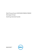 Dell PowerVault MD3460 Series Getting Started Manual