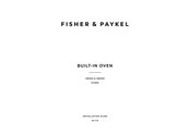Fisher & Paykel OB30SDPTX1 Installation Manual