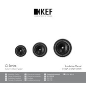 KEF Ci 130QR Installation Manual