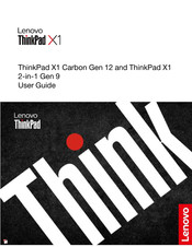 Lenovo ThinkPad X1 Carbon Gen 12 User Manual