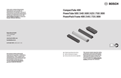 Bosch CompactTube 400 Original Operating Instructions