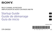 Sony STR-DN1050 Startup Manual