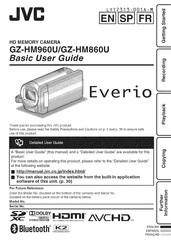 JVC EVERIO GZ-HM960U Basic User's Manual