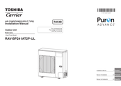 Toshiba RAV-BP241AT2P-UL Installation Manual