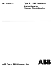 ABB 266M R  Series Instructions Manual
