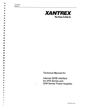 Xantrex XFR Series Technical Manual