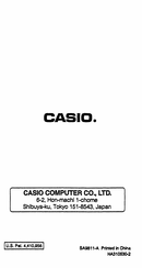 Casio fx-350TL User Manual