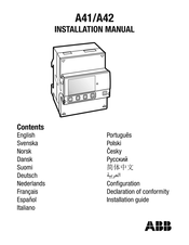 ABB KOKS 12 A 41 Installation Manual