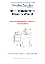 GE GLDA690 Owner's Manual