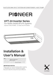 Pioneer Quantum Ultra UYT-24 Series Installation & User Manual