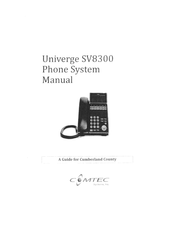 NEC SV8300 Manual