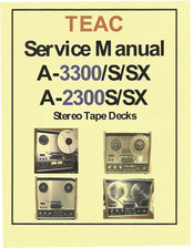 Teac A-3300SX Manuals | ManualsLib